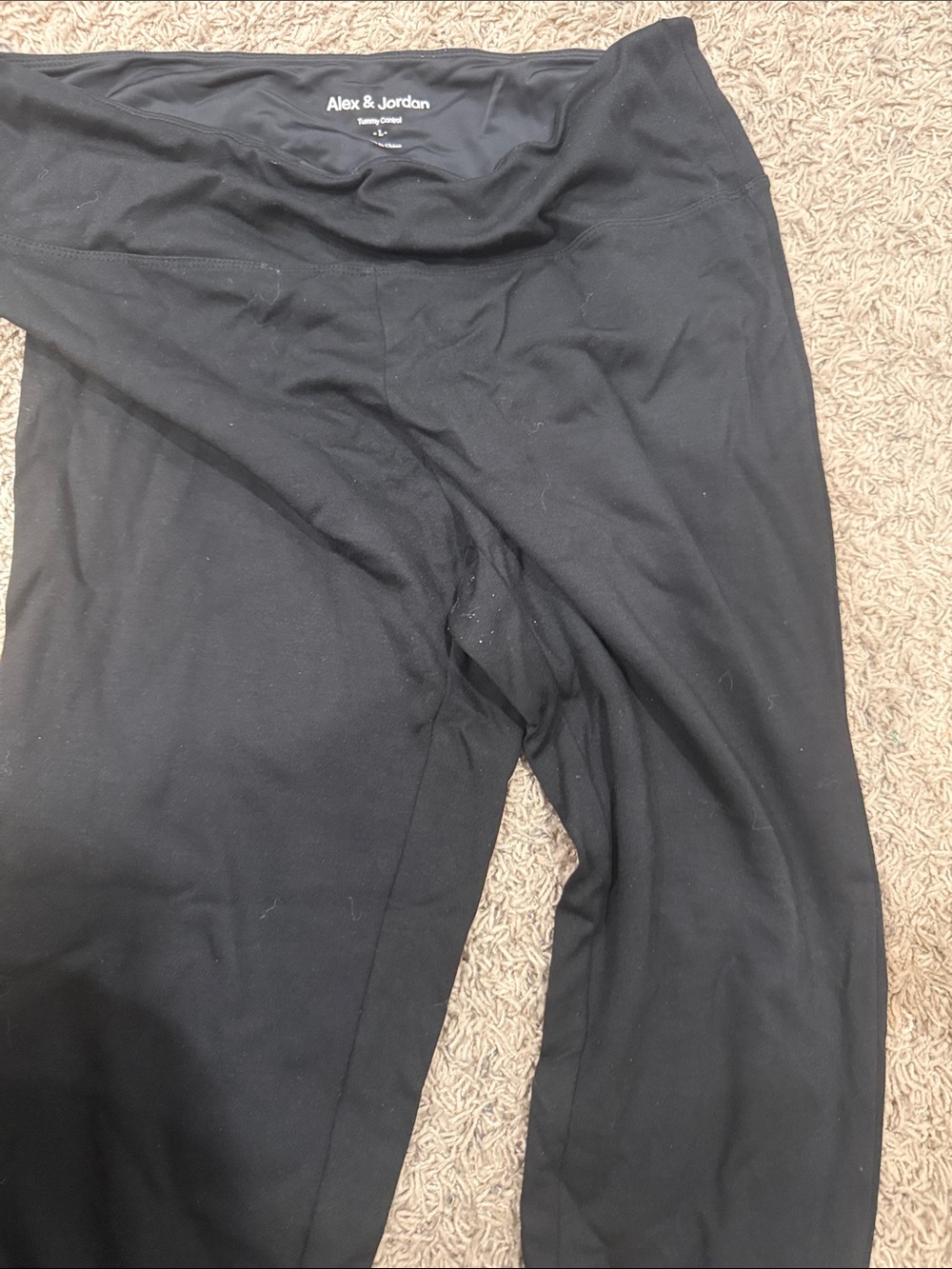 Women’s tummy control Black Stretch Leggings